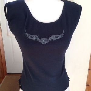 Harley Davidson Orlando Crop Top